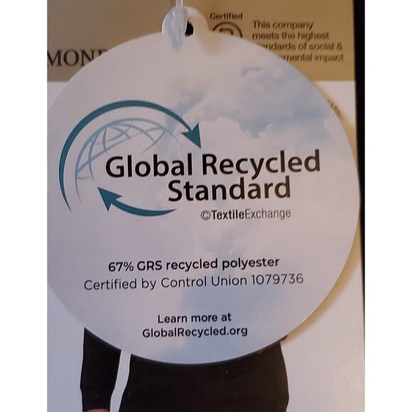 Mondetta Women's Black Sweatshirt Size L Pullover Large Front Pocket Outdoor - Picture 3 of 11